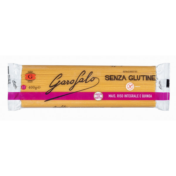 Testenine brez glutena, Spaghetti, Garofalo, 400 g