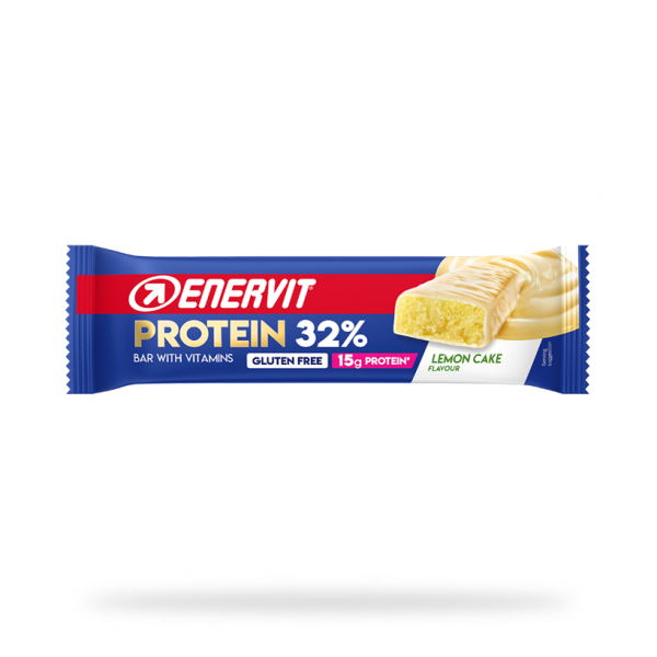 Protein bar, lemon cake,  32%, ENERVIT, 48 g