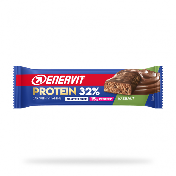 Protein bar, hazelnut,  32%, ENERVIT, 48 g