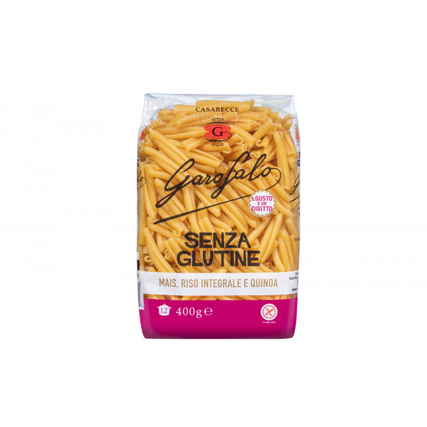 Testenine brez glutena, Casarecce, Garofalo, 400 g