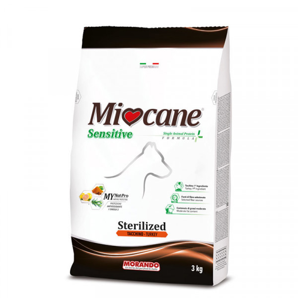 Briketi Miocane Sensitive Sterilized, Puran, Morando, 3KG