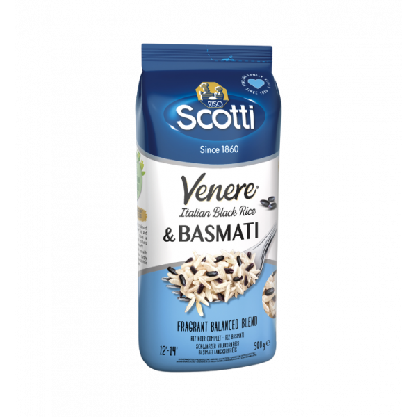 Basmati in venere riž mix, Scotti, 500G