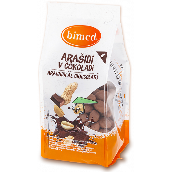 Arašidi v čokoladi, Bimed, 250g