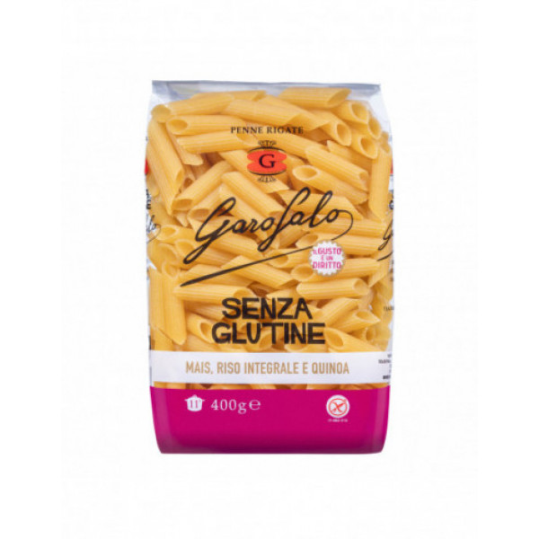 Testenine brez glutena, Penne, Garofalo, 400 g