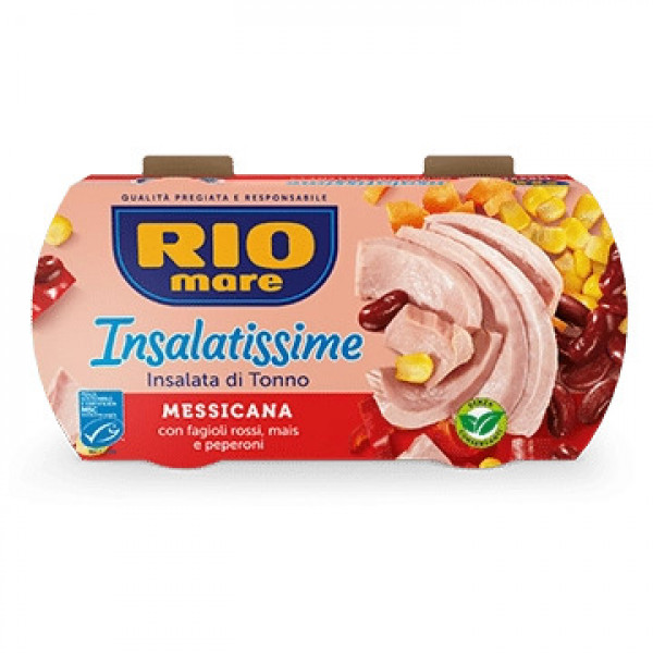 Tuna Salad Insalatissime Meksikana, 2x160g, Rio Mare